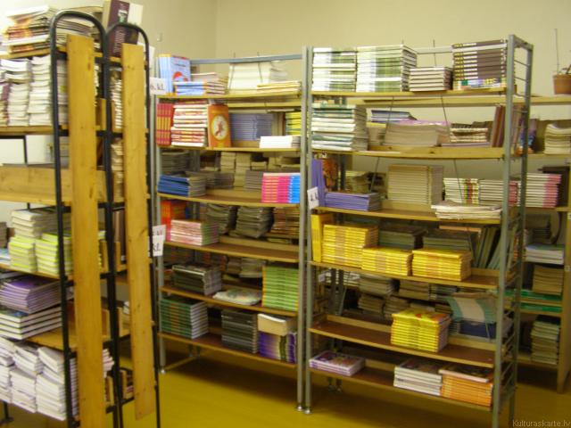 Mācību grāmatu izvietojums